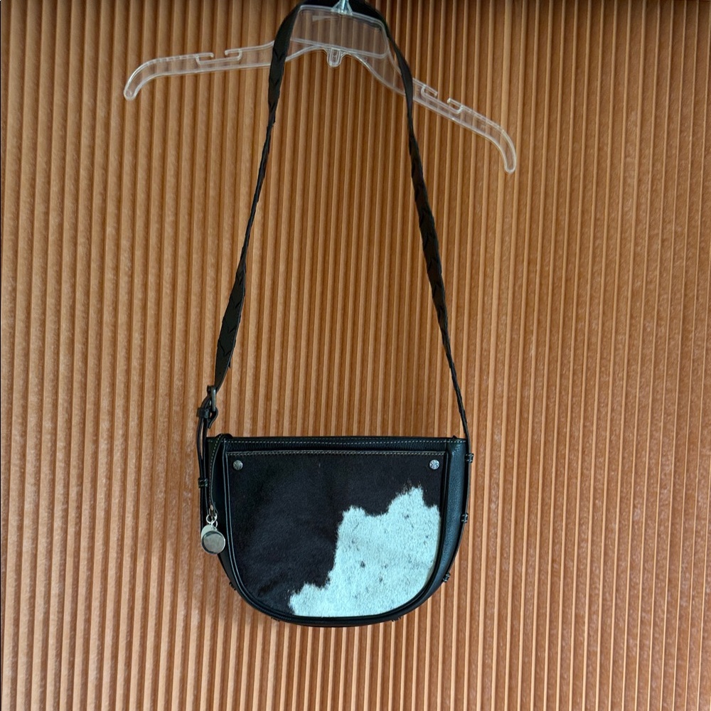 Urban Equestrian Stylish Black brown and White Women's Bag